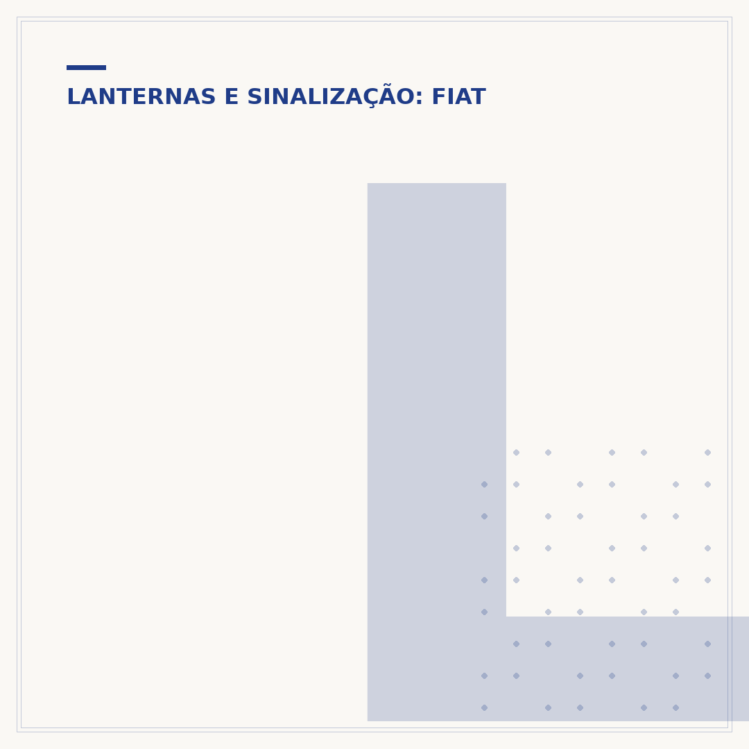 Lanterna traseira do Fiat Punto