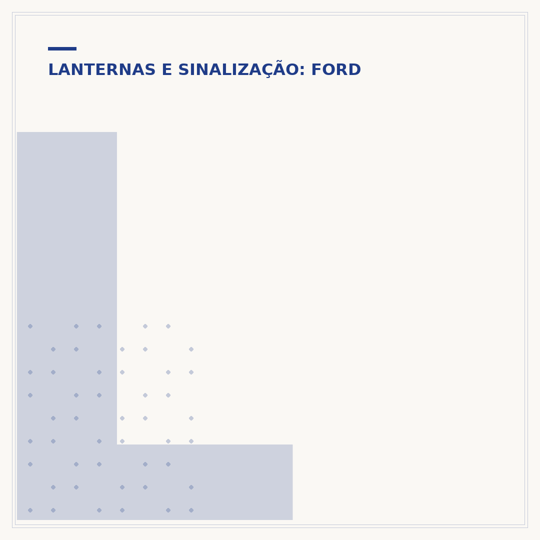 Lanterna traseira original para Ford Ka