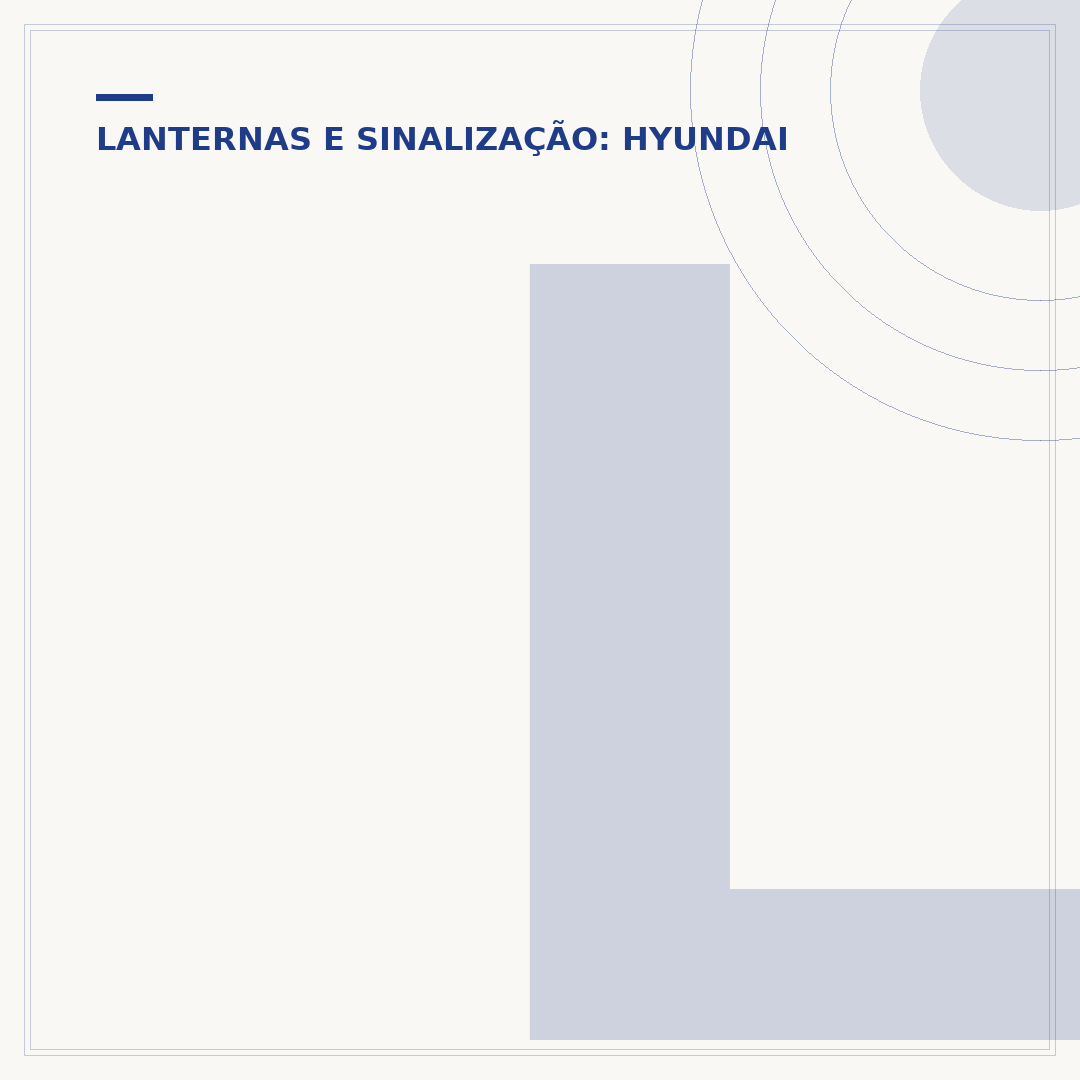 Lanterna traseira original do HB20S sedan