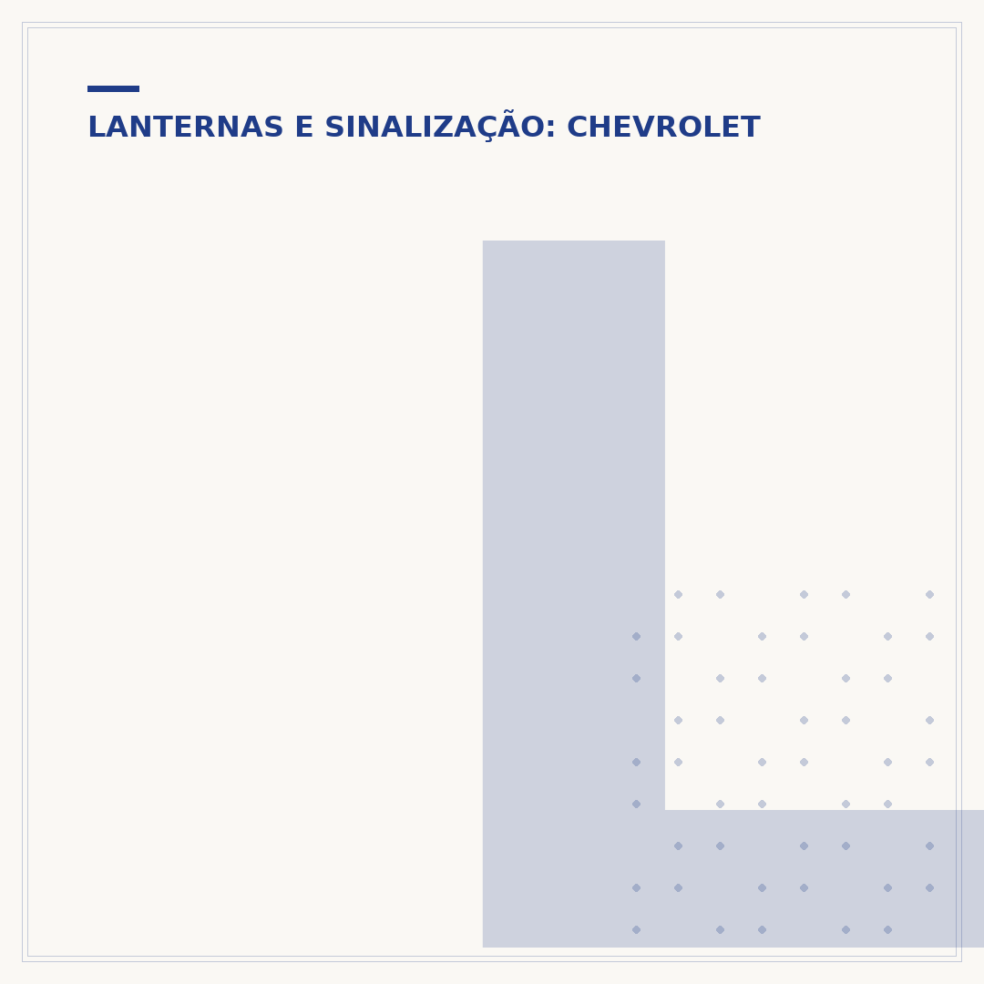 Lanterna traseira do Omega