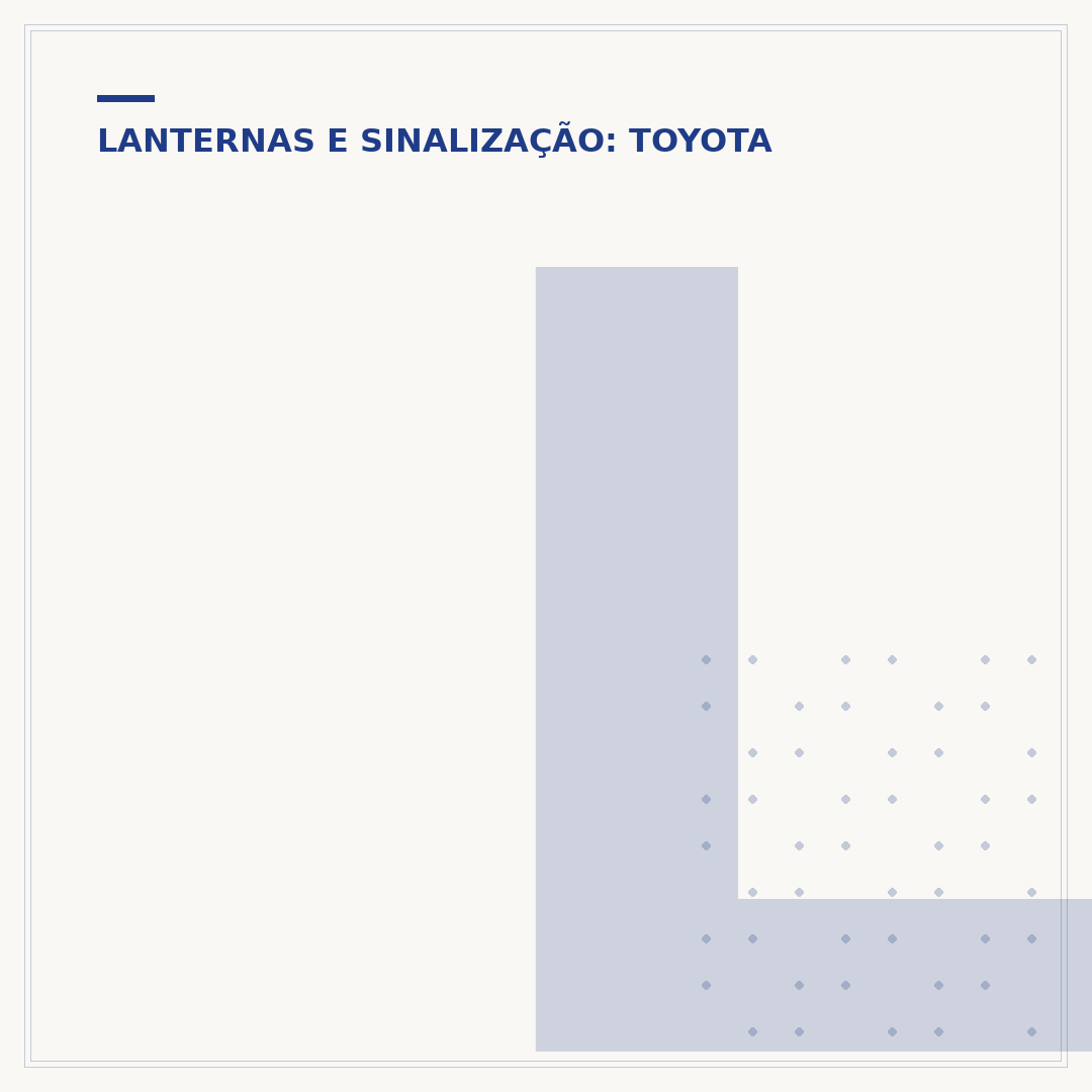 Lanterna traseira original do Yaris sedan