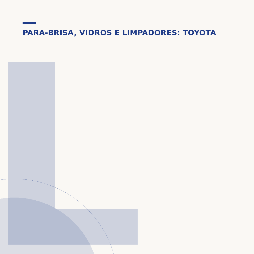 Limpador de parabrisa do Etios