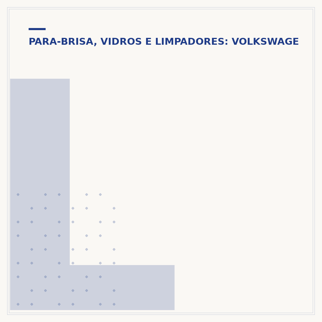 Limpador de parabrisa do Gol G3