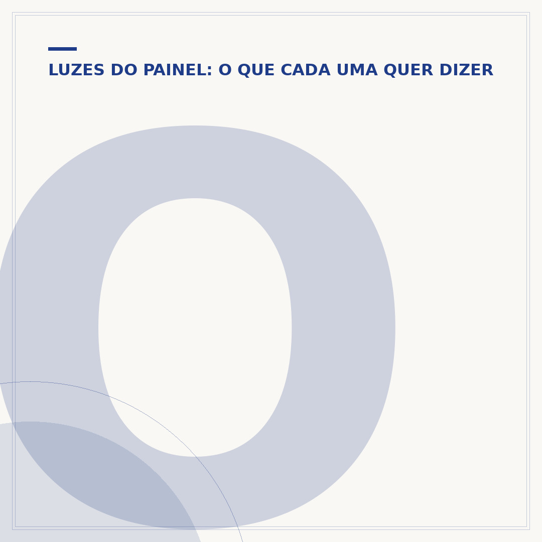 O que acontece quando a luz da injeção acende