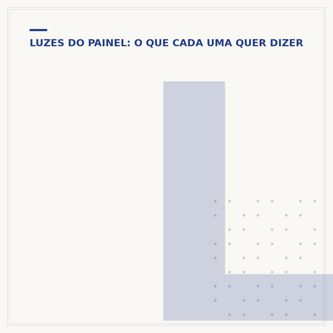 Luz do motor acendeu no painel