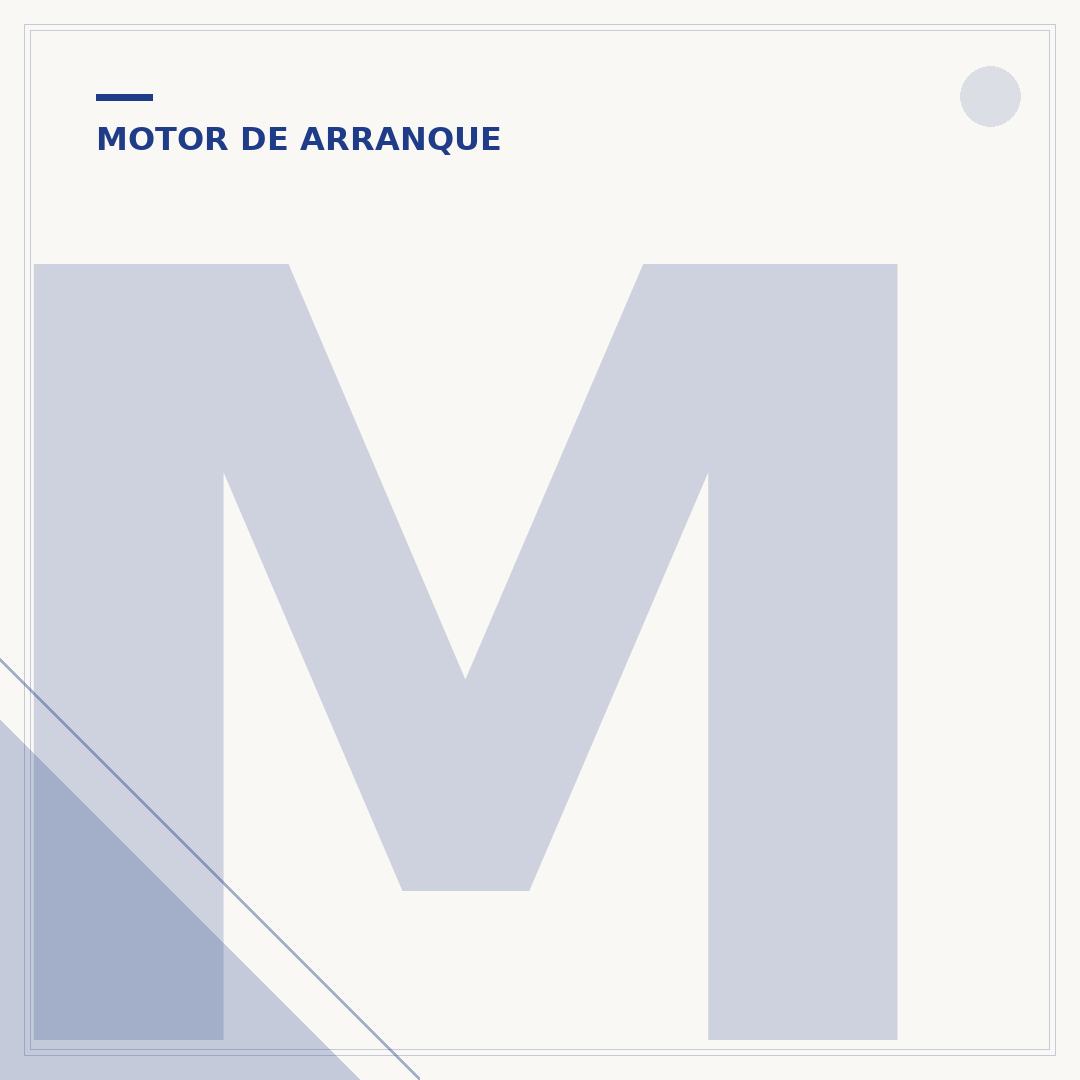 Motor de arranque 160: o que é e como funciona