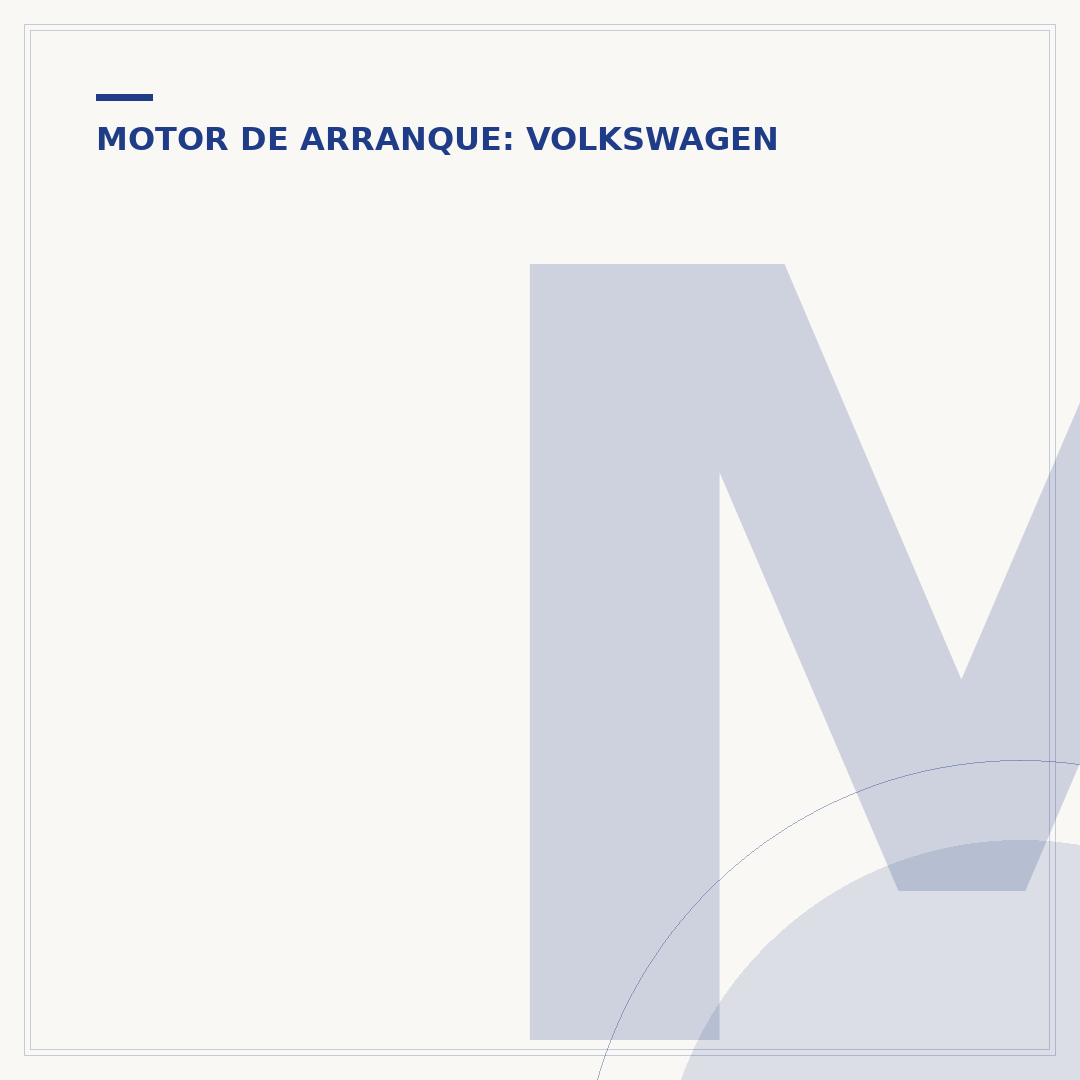 Motor de arranque do Santana