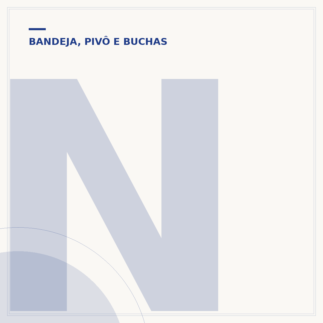 NCM da bucha de bandeja: classificação fiscal