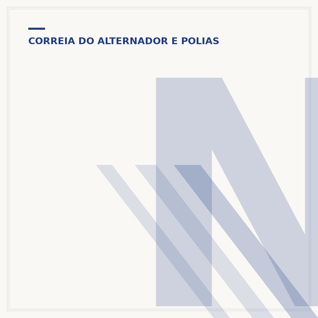 NCM da correia do alternador: como confirmar o código