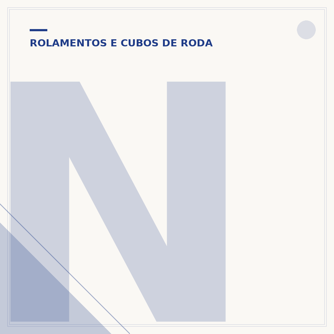 NCM do rolamento de roda