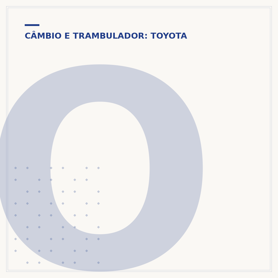 Óleo para câmbio automático do Corolla