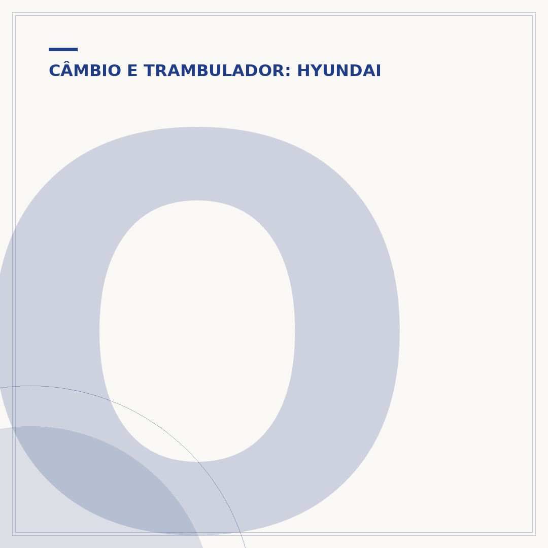 Óleo do câmbio do HB20