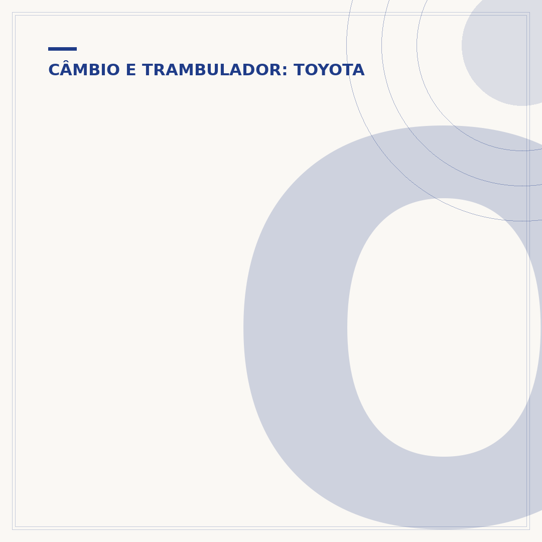 Óleo do câmbio Toyota Corolla