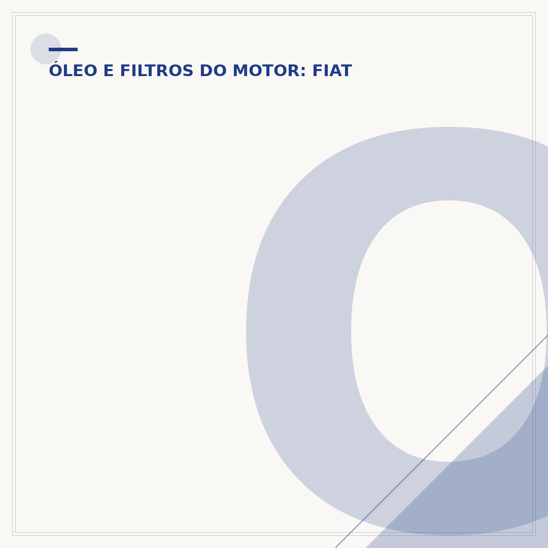 Óleo Palio Fire 1.0 8v: o tipo certo para seu motor