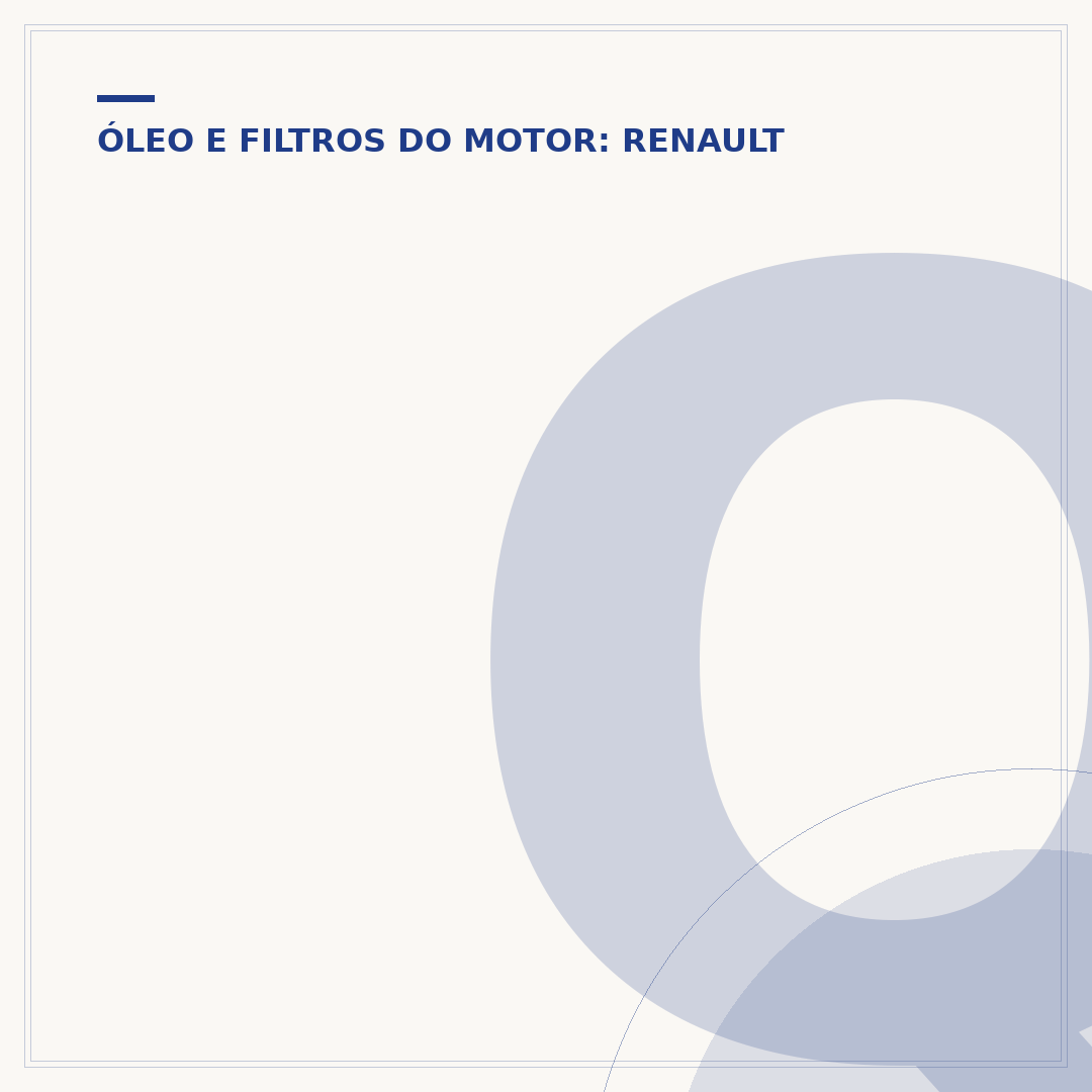 Qual óleo usar no Renault Duster 1.6 16V?