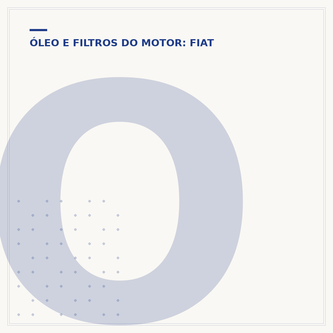 Óleo Uno Vivace 2012: qual o tipo certo?