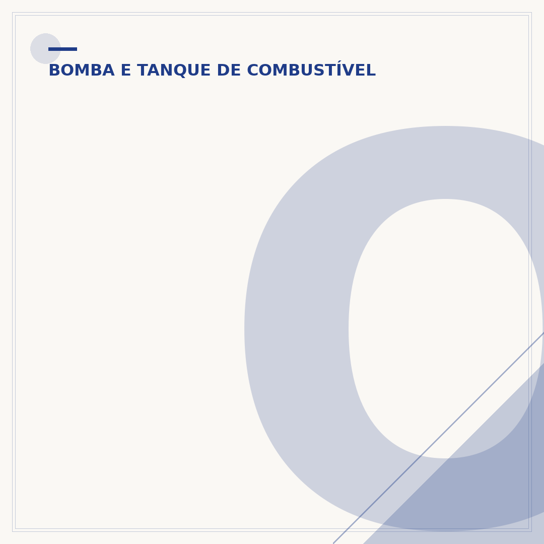Onde fica o tanque de combustível do carro?