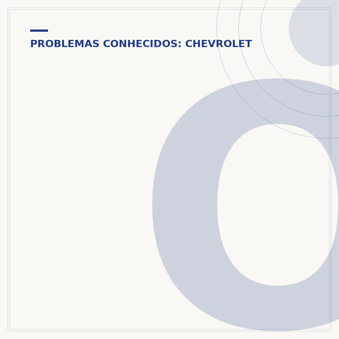 Onix: conheça os problemas crônicos e soluções