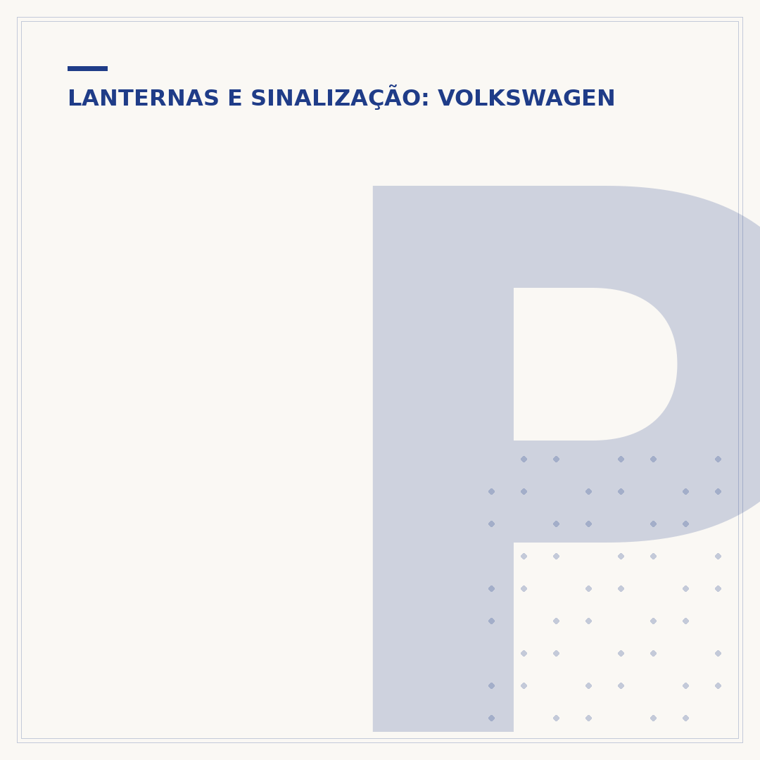 Par de lanterna traseira original Gol G3