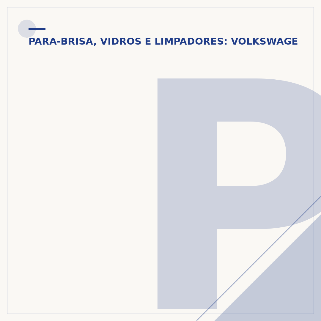 Parabrisa do Voyage