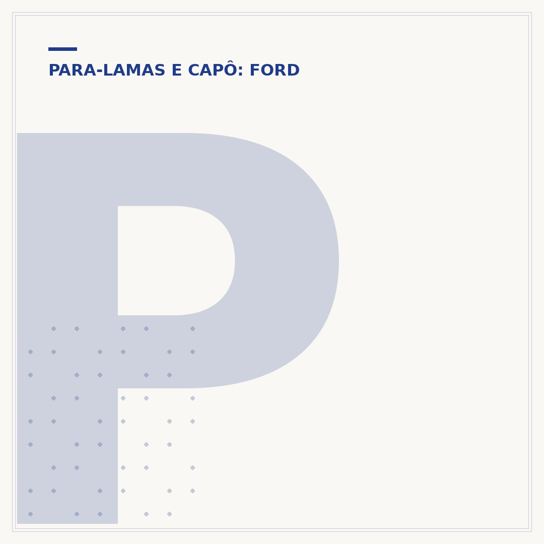 Paralama do Ford Ka