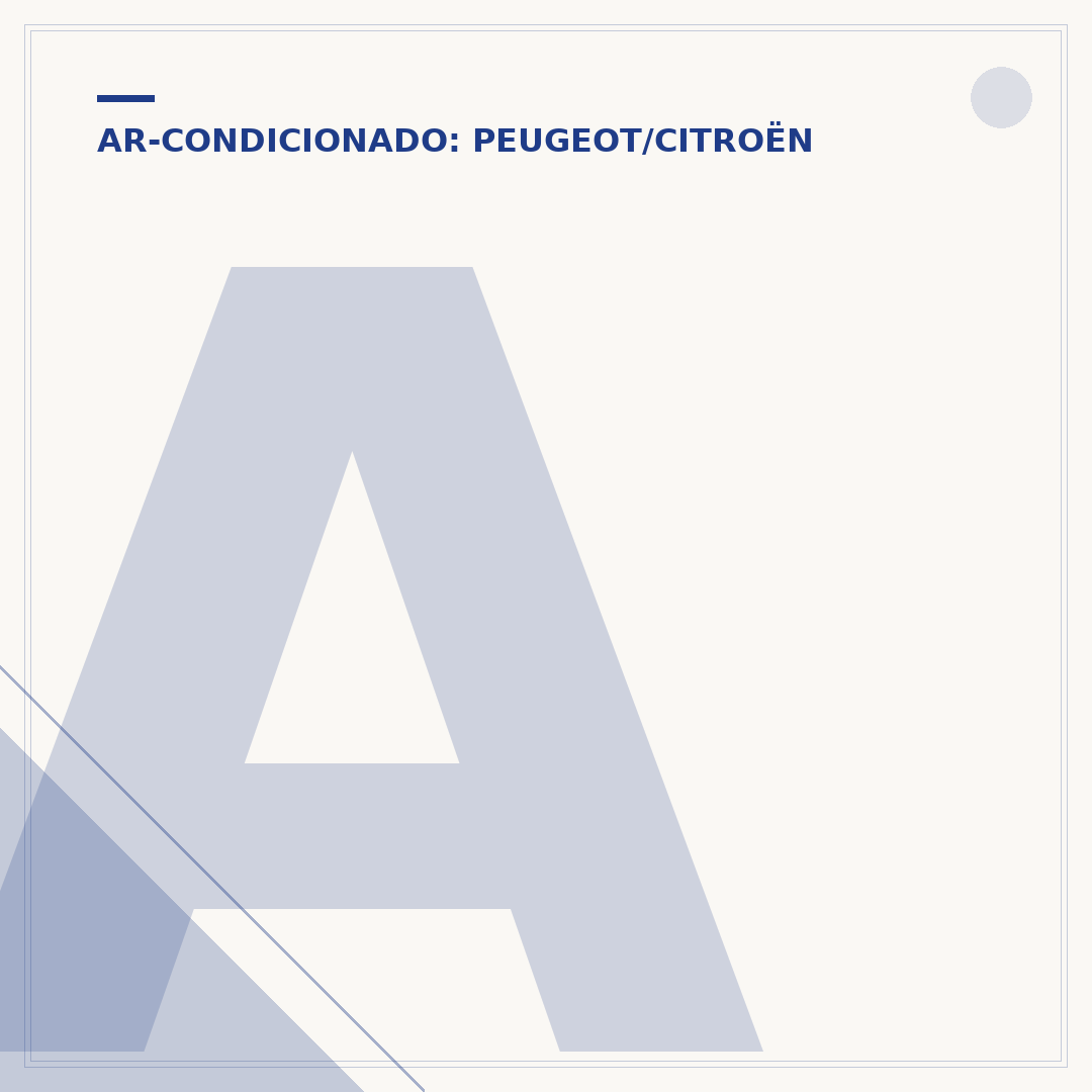 Ar-condicionado do Peugeot 206