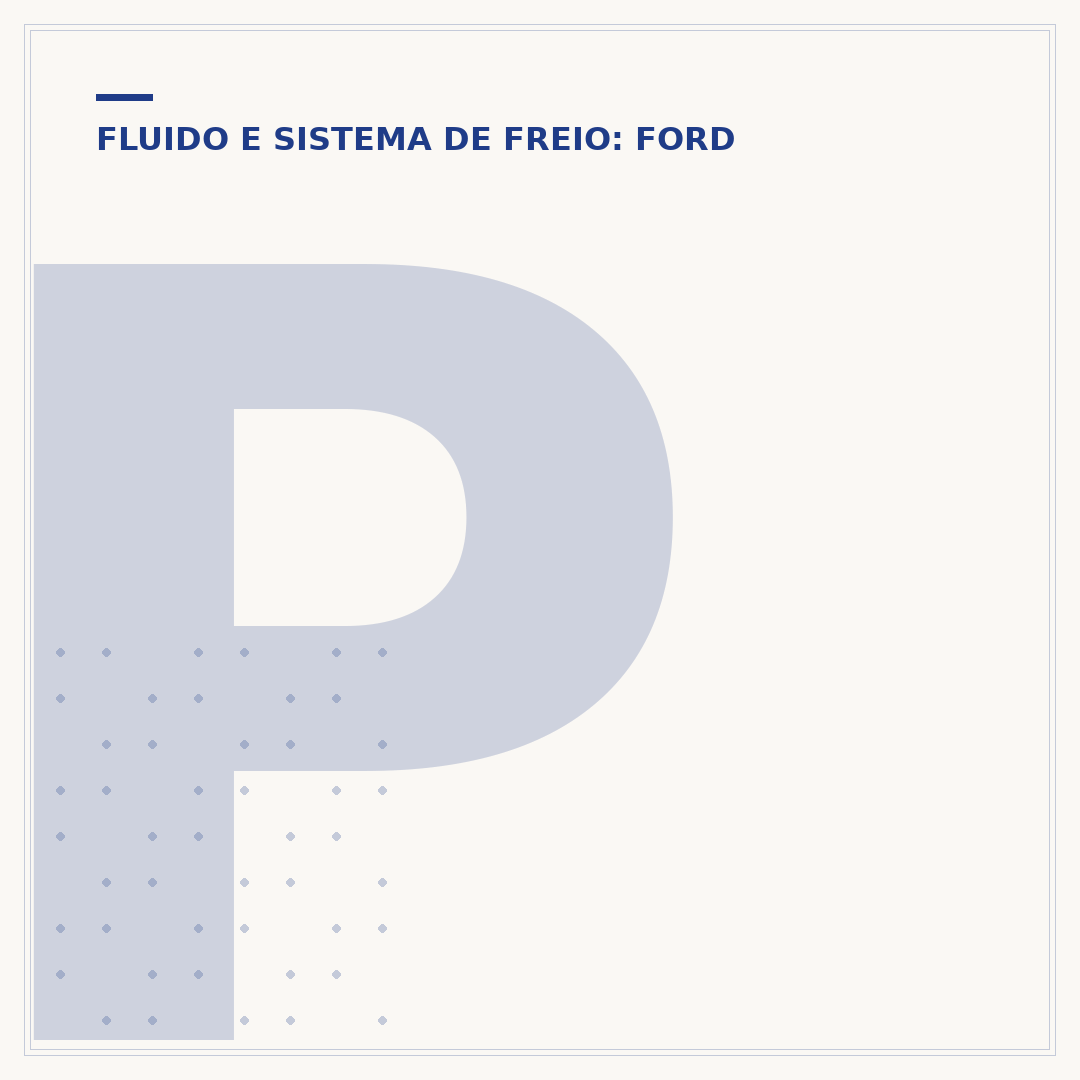 Pinça de freio F1000: verificação, instalação e cuidado