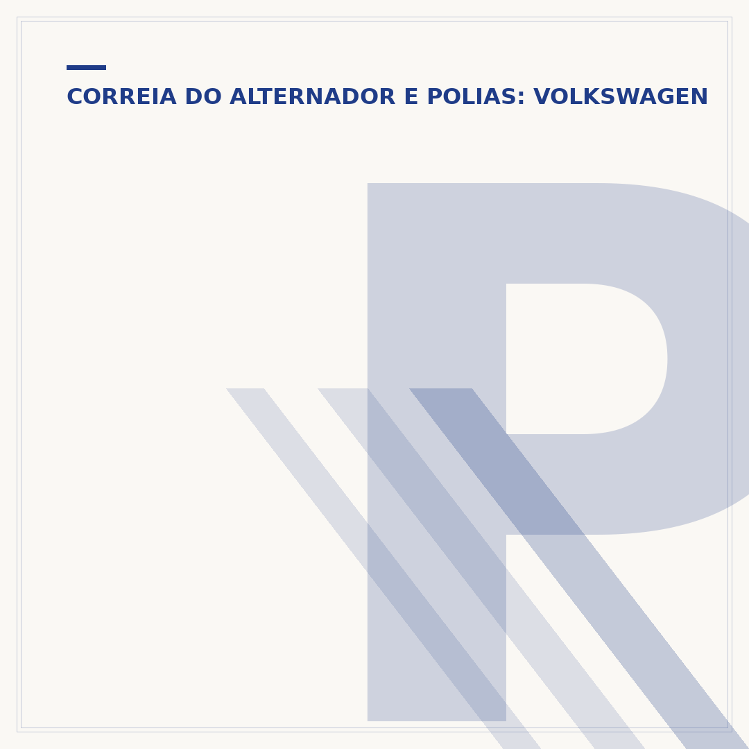 Posição da correia do alternador do Gol G3 1.0 16V: diagrama