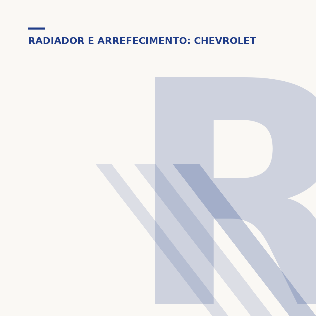 Radiador do Astra