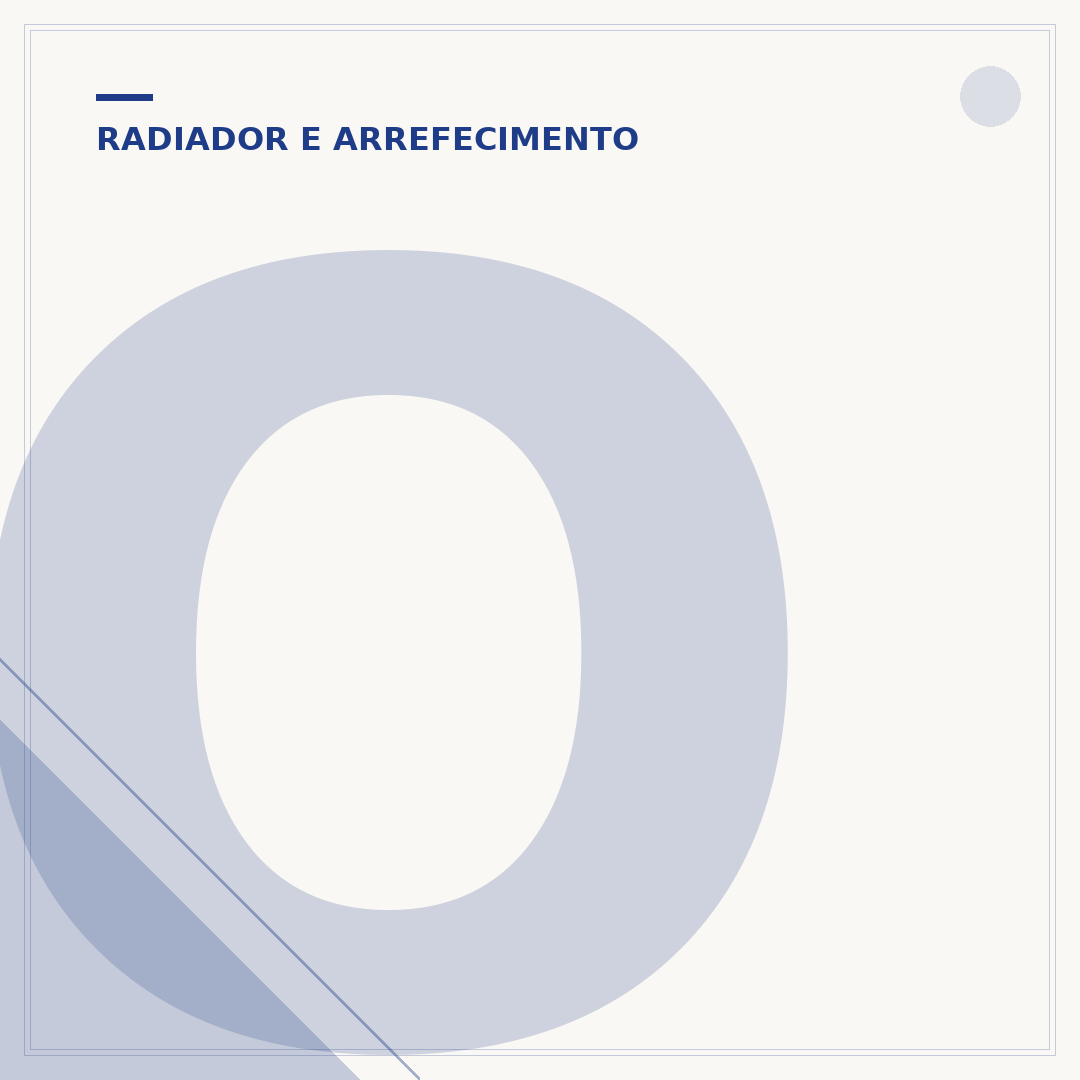 O radiador da Comet 250