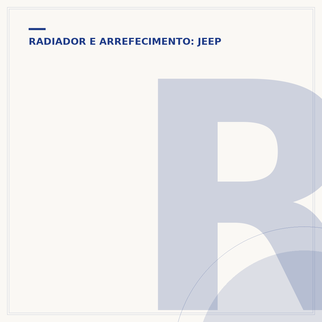 Radiador do Compass 2.0 flex