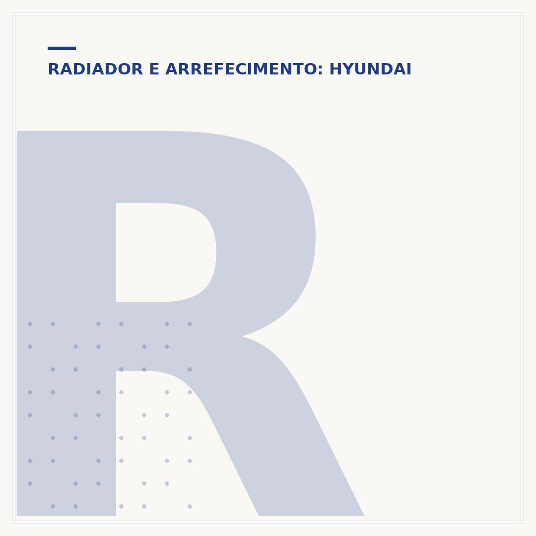 Radiador Hyundai ix35: tudo o que precisa saber