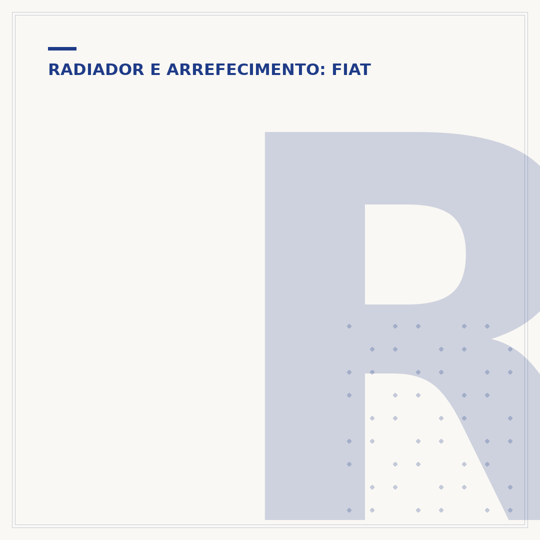 Radiador do Palio Weekend