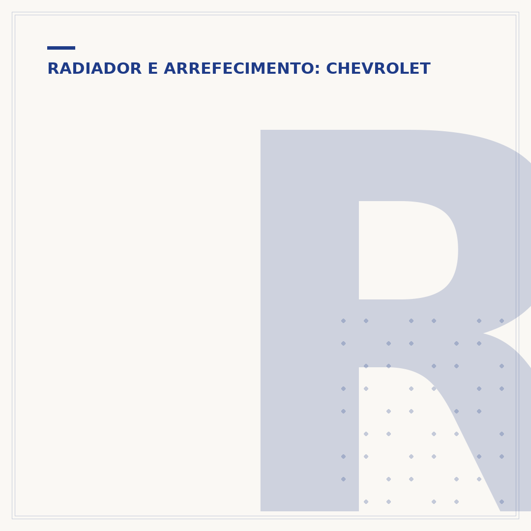 Radiador do Tracker: diagnóstico e reparo