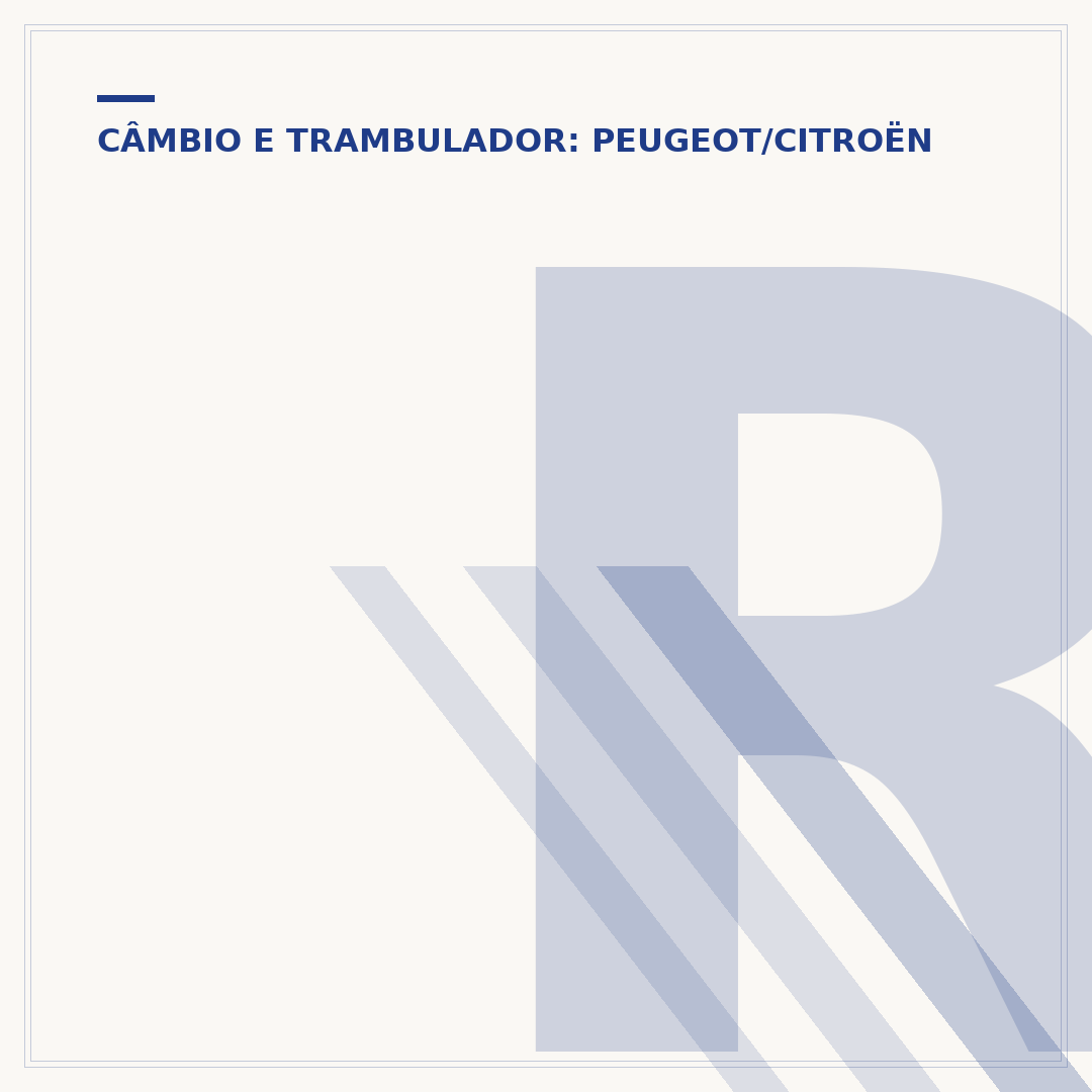 Reparo do trambulador do Peugeot 206