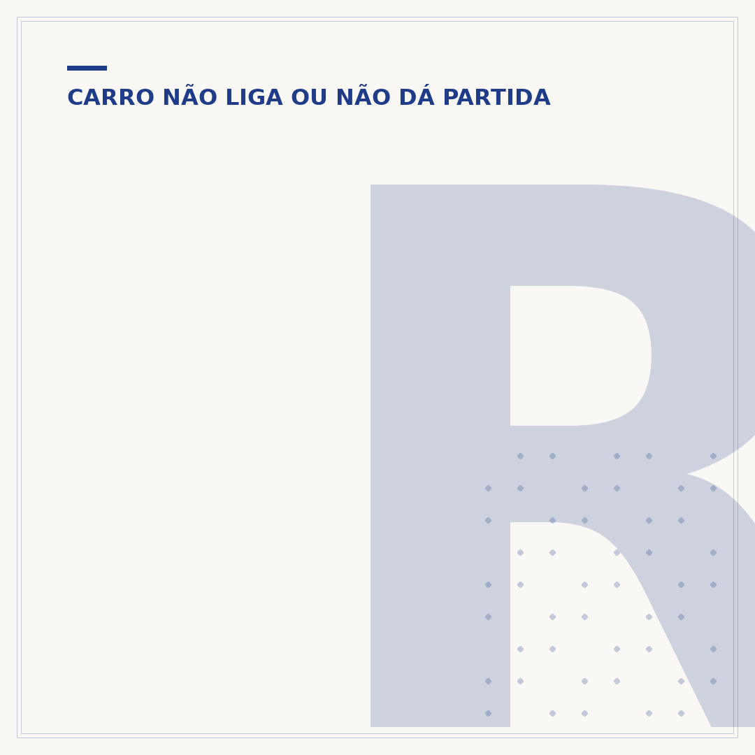 Reservatório de partida a frio pode ficar vazio? Entenda