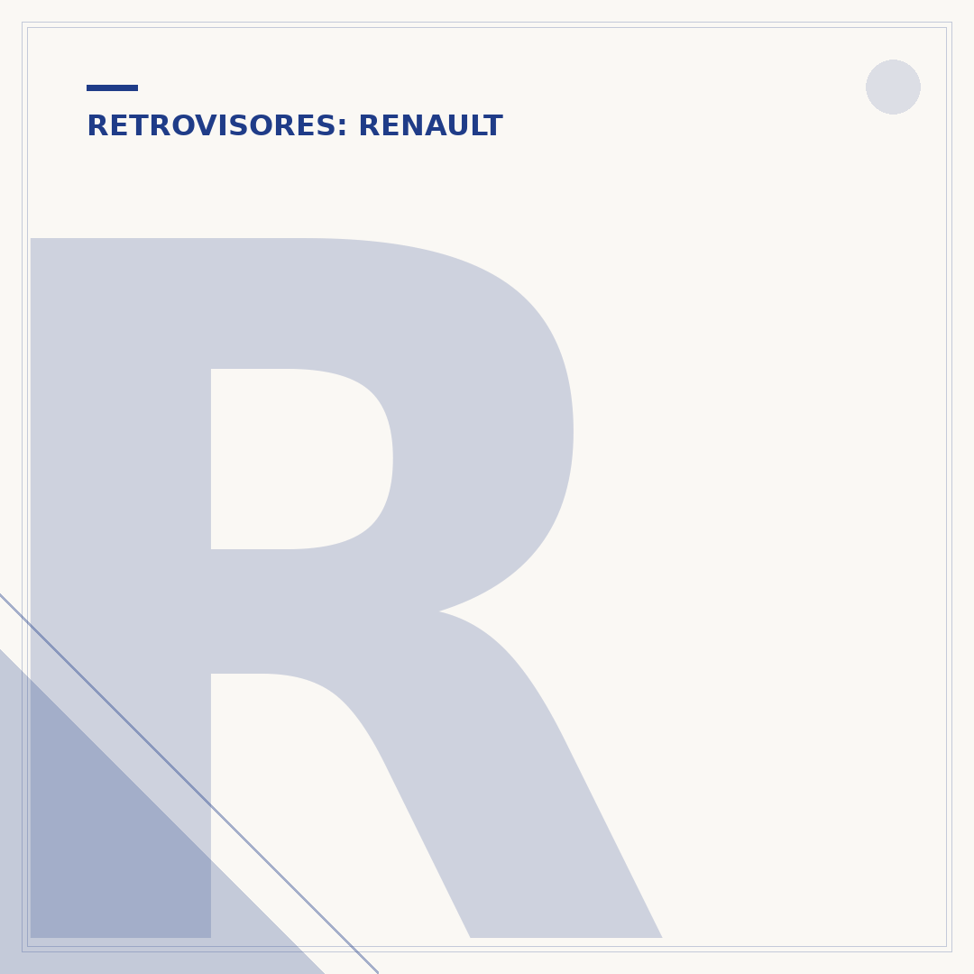 Retrovisor do Logan