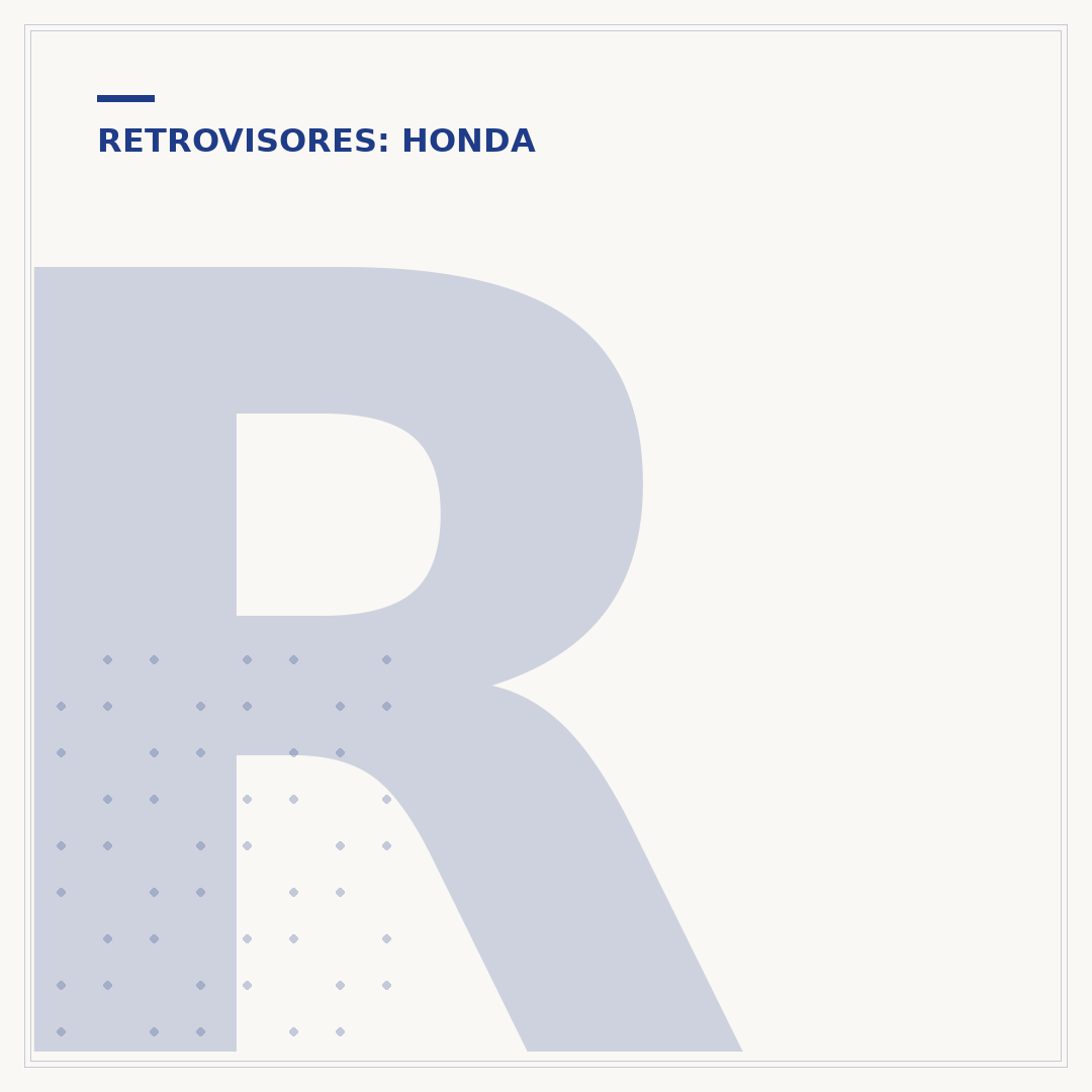 Retrovisor original Honda 160