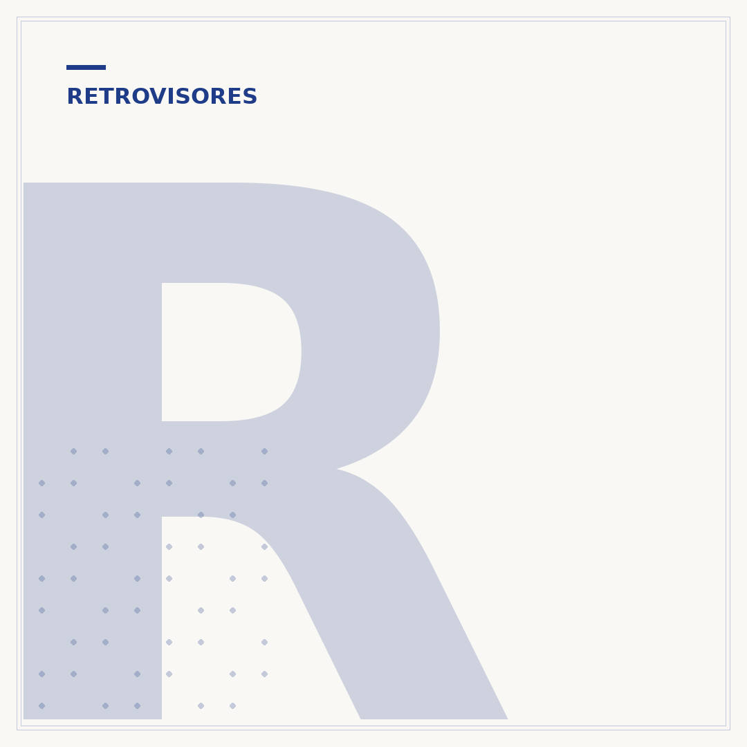 Retrovisor Quadrado: estilo clássico e funcionalidade