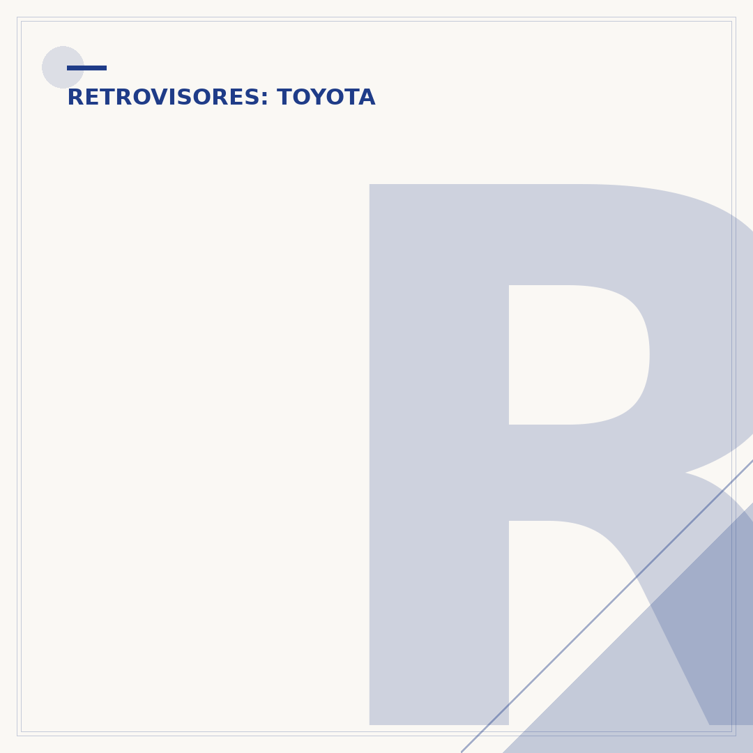 Retrovisor Toyota Bandeirante: cuidados e importância