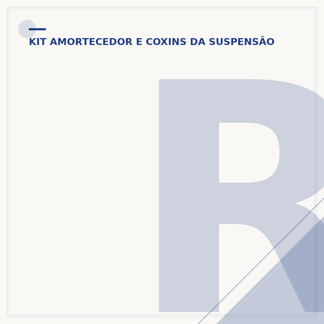 Rolamento coxim amortecedor