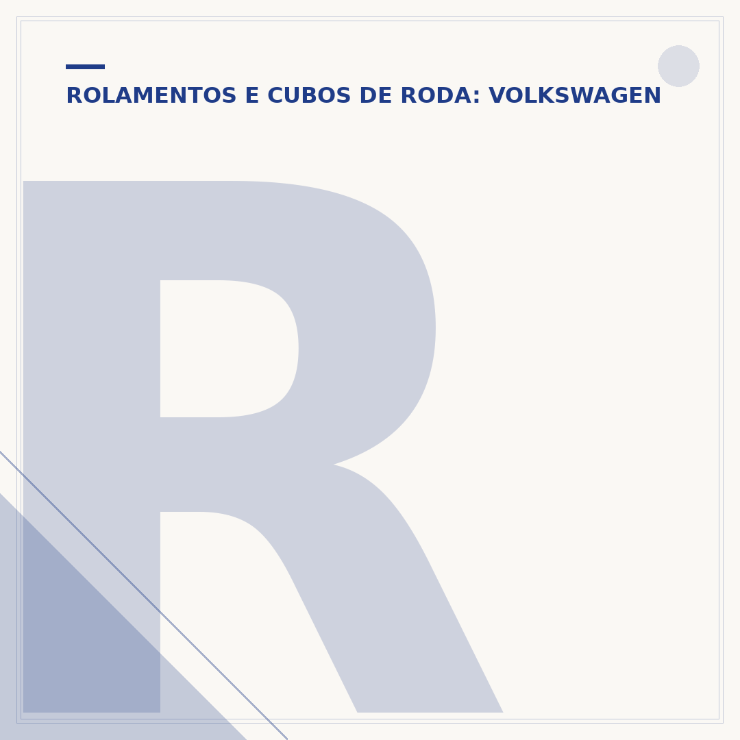 Rolamento Gol Quadrado: identificação, tipos e troca segura