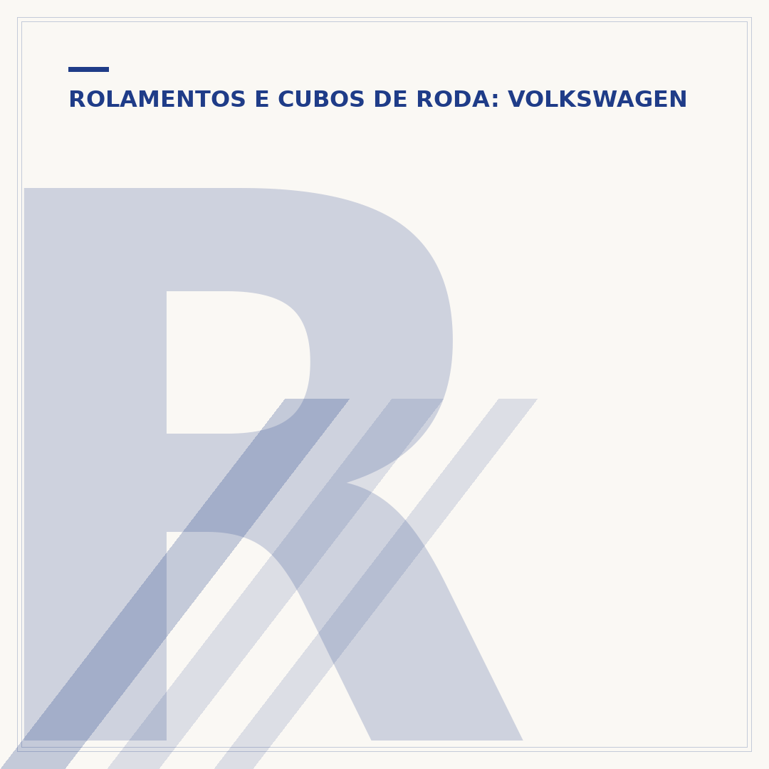 Rolamento traseiro do Fox