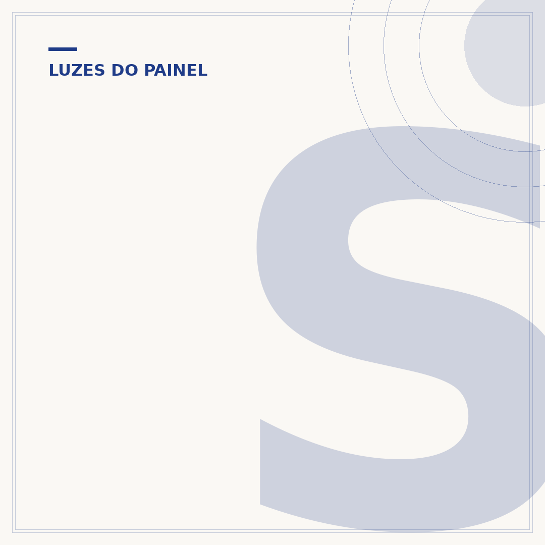 Significado das luzes do painel do carro: símbolos