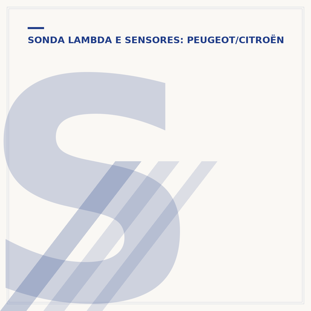 Sonda lambda Peugeot 307: função e manutenção
