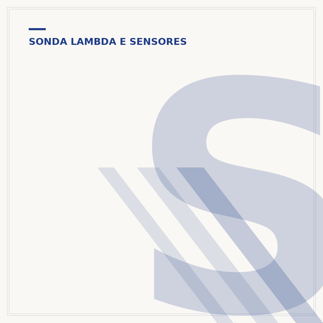 Sonda lambda Start 160: instalação e manutenção