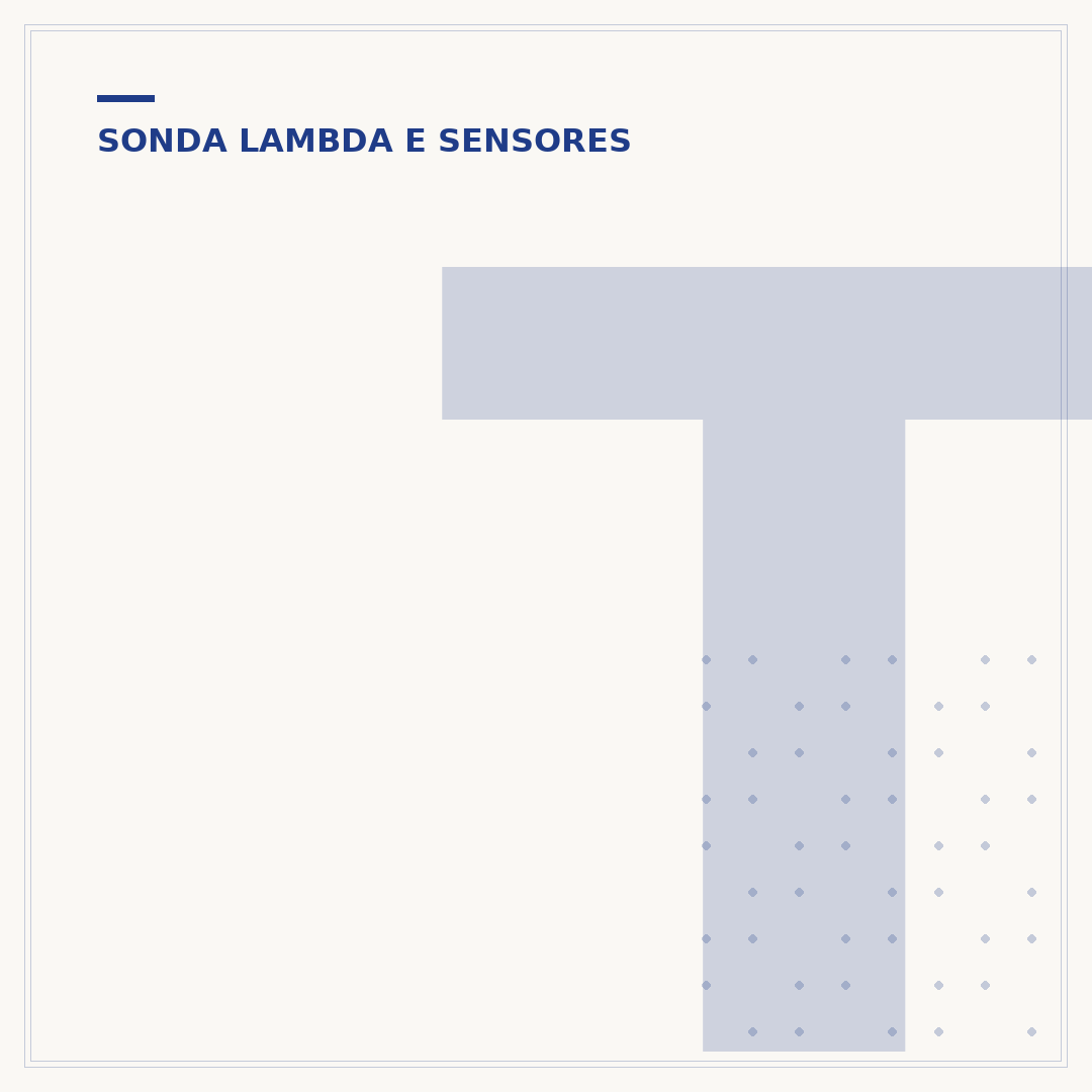 Tabela de cores dos fios da sonda lambda: padrões comuns