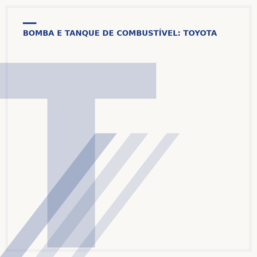 Tanque do Yaris
