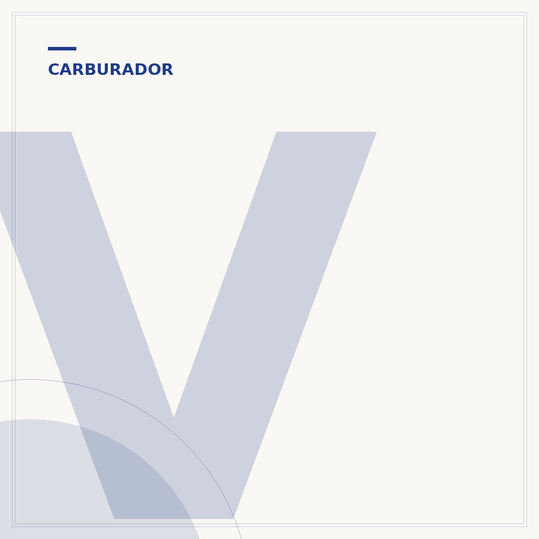 Venturi do carburador