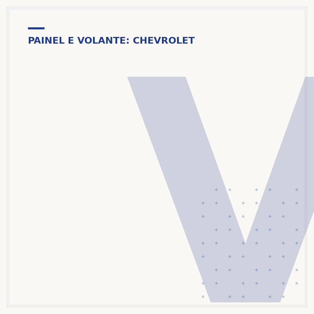 Volante Cobalt: mantenha a direção firme e segura